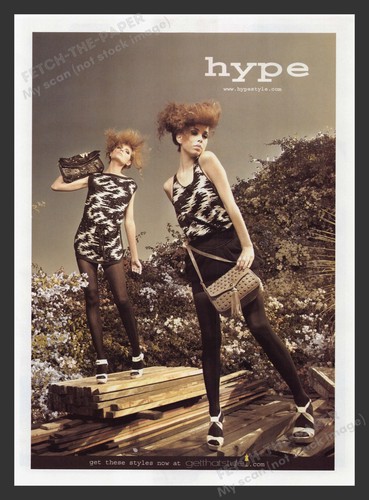 Hype 2000s print advertisement - 2000s,