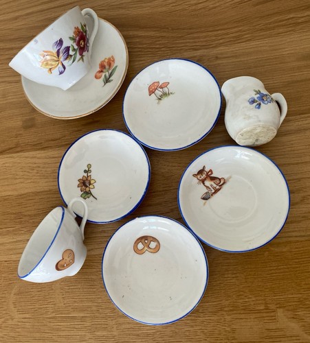 Vintage child tea set - vintage, child’s