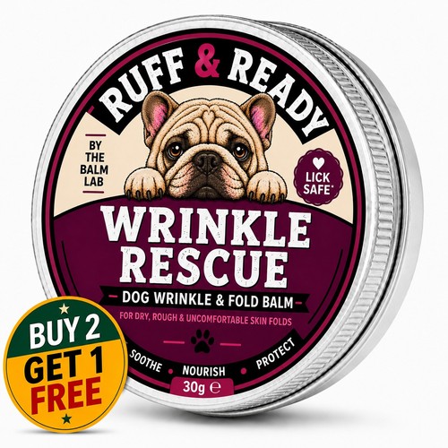 Dog wrinkle fold - &,