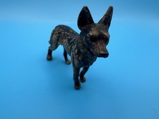 Antique/Vintage Austrian Cold Painted Bronze Dog Figurine – Marked Austria
