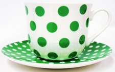 Green Dots Spots Jumbo Large