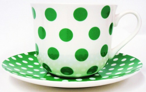 Green dots spots jumbo - spots,