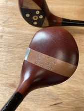 Hickory Golf Club Fancy Aluminium Insert Face Driver 11 Deg D8  Cruden Bay GC