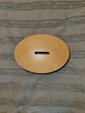 Handmade Vintage Wooden Oval