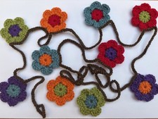 Bold Colours Daisy Crochet