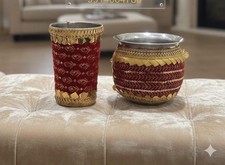 Wedding doodh pilai glass