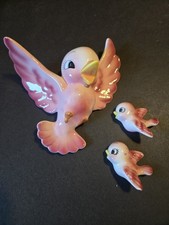 Rare Vintage Py Pink Birds