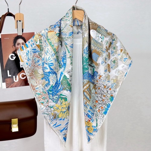 Mulberry silk scarf - mulberry,