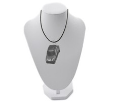 Bond 875 3 wheeler ref32 FULL CAR on a soft BLACK CORD Necklace 18" gift boxed