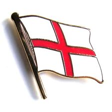 ENGLAND BADGE CROSS OF ST GEORGE FLAG - Flag, Patriotic, Pin, Enamel Lapel Badge