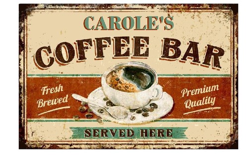 Personalised coffee bar - coffee,
