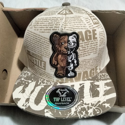 Top level snapback baseball - top,