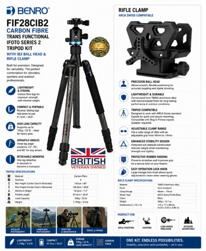 Benro carbon fibre series - series, 2