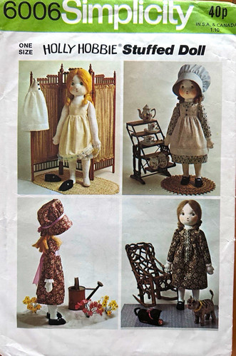 Vintage 1970s simplicity holly - 1970s,