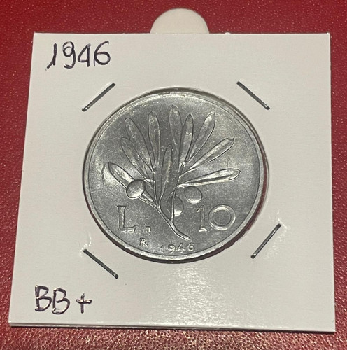 Italy republic 1946 lire - 1946, 10
