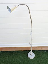 Ikea Kvart Marianne Knut Hagberg Cream Gooseneck Adjustable Floor Lamp G0603 90s