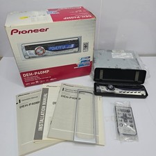 Pioneer DEH-P40MP Radio WMA MP3 Face Off Stereo Rare Model