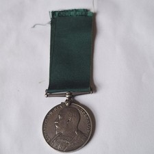 Volunteer Long Service Medal 1177 L/Sgt J C Bell Northumberland Fusiliers 