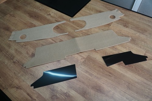 Classic mini dash trim panel - mini,
