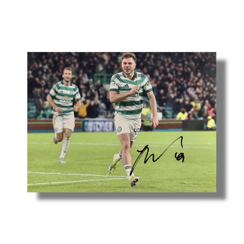 Signed forrest celtic - signed, 8x6”
