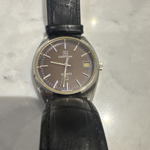 1980 certina quartz swiss - quartz, made
