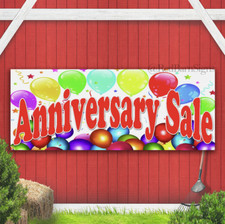 Anniversary Sale Vinyl Banner