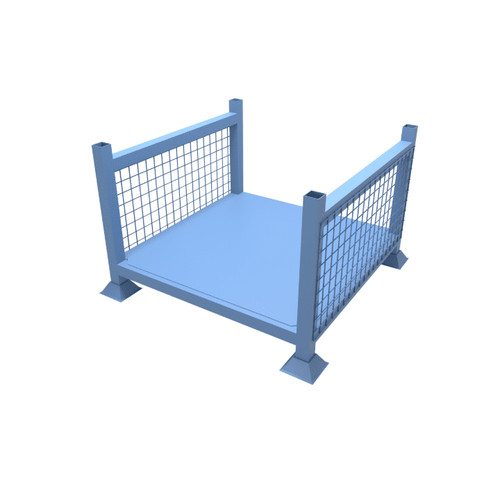 Metal stillage with - metal, mesh