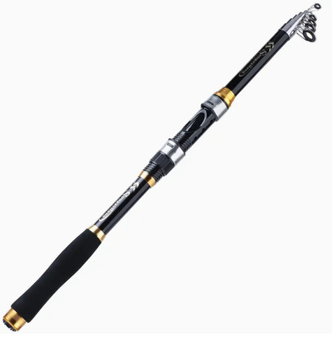 Telescopic portable fishing - telescopic,