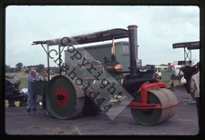 Aveling Barford traction engine MRF245 original 35mm colour slide