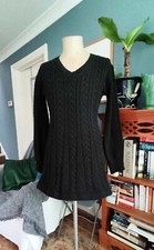 Unusual, long, black chunky