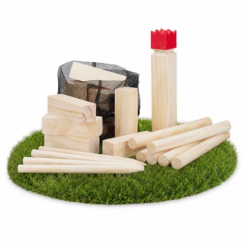 Kubb viking game portable - kubb,