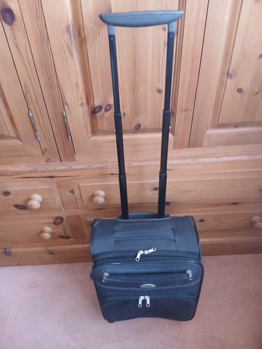Samsonite suitcase black used