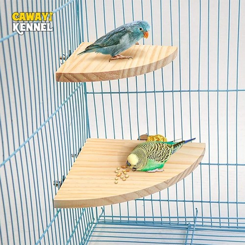 Bird cage corner perch - corner,