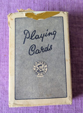 Two packs of Vintage cards Players Navy Cut Cards & Waddingtons Maro linen Cards
