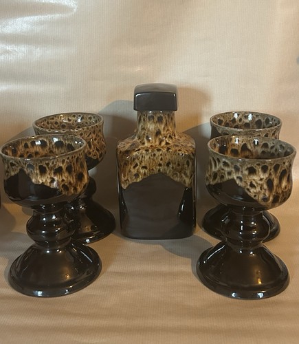Retro decanter large - &, goblet