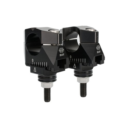 Adjustable handlebar risers - adjustable,
