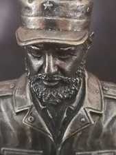Fidel Castro bust bronze