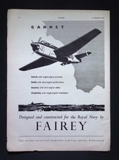 Original 1952 Advert Fairey