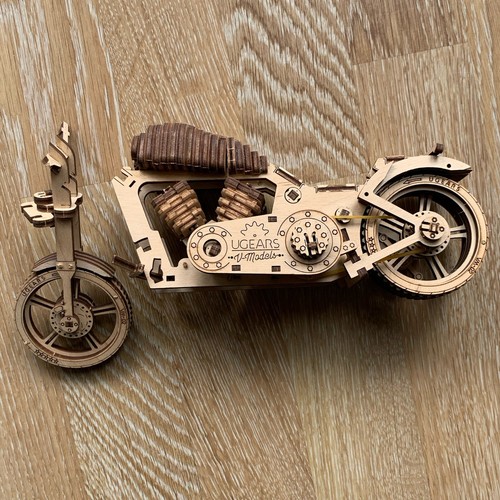 Ugears model motorbike - motorbike, 3d