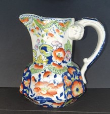 Antique Mayer And Newbold  Ironstone Jug, Great Makers Mark