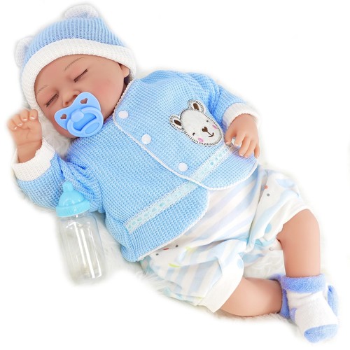 Realistic reborn sleeping baby - sleeping,