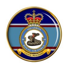 66 Squadron, RAF Pin Badge
