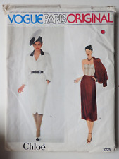 Vogue 2225  pattern Jacket