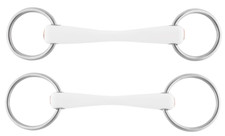 Sprenger Nathe Standard Snaffle Bit Low Port  55mm/70mm Rings 120-140mm 40820/21