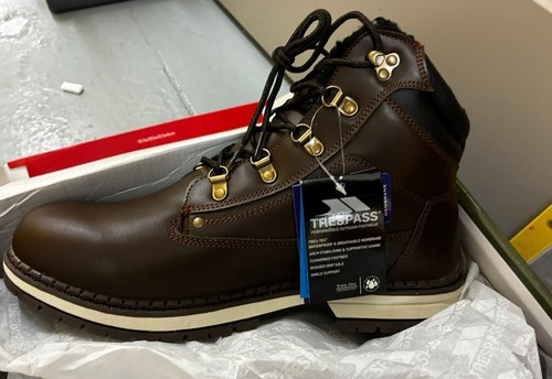 Mens dark brown trespass - mens,