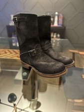 Wesco Engineer Iron Shop Provisions Black Rough Out Boss 11.5D 