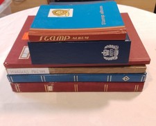 Stamp Album Bundle Joblot Incl GB Comm, Germany, Hungary African Nations Et Al.