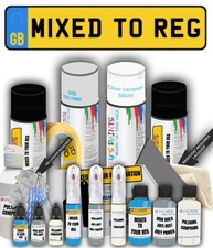 Car Colour Mixed by Registration Paint Spray Touch Up Kit Scratch Any Make