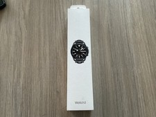 Samsung Galaxy Watch3 SM-R840 45mm Stainless Steel Case with Leather Strap -...