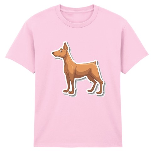 Cute doberman kids shirt - doberman,
